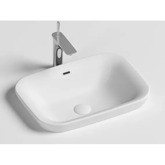 Умывальник Ceramica Nova прямоугольный встраиваемый сверху в столешницу Element 580*400*150мм
