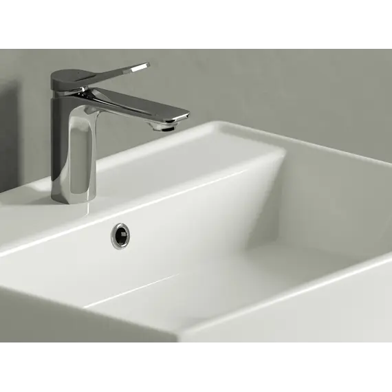 Умывальник чаша Ceramica Nova накладная прямоугольная Element 590*450*160мм