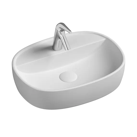 Умывальник Ceramica Nova накладной Element 500*380*120мм, с плоскостью под смеситель