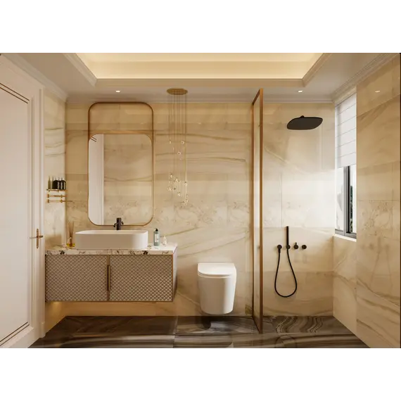 Унитаз ABBER Bequem AC1102T подвесной белый, безободковый, смыв торнадо