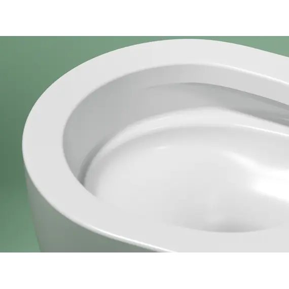 Подвесной унитаз Ceramica Nova Modena  Rimless (цвет Белый Матовый)