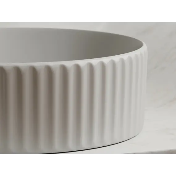 Умывальник чаша Ceramica Nova накладная круглая (цвет Серый Матовый) Element 360*360*115мм