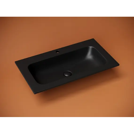 Раковина накладная Ceramica Nova Grace c отверстием под смеситель, 810*457*137мм