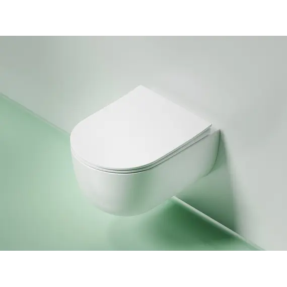 Подвесной унитаз Ceramica Nova Modena  Rimless (цвет Белый Матовый)