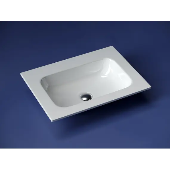 Раковина накладная Ceramica Nova  Grace без отверстия  под смеситель,  610*457*137мм