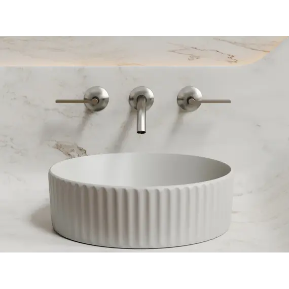 Умывальник чаша Ceramica Nova накладная круглая (цвет Серый Матовый) Element 360*360*115мм