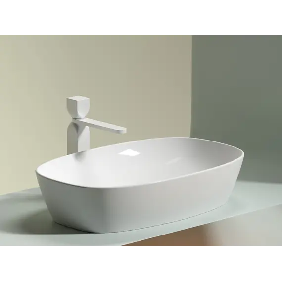 Умывальник чаша Ceramica Nova накладная овальная Element 600*380*138мм