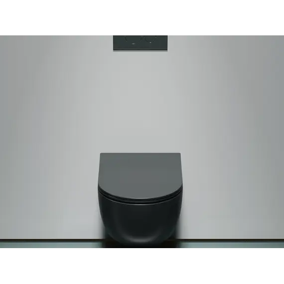 Подвесной унитаз Ceramica Nova Modena  Rimless (цвет Темный Антрацит Матовый),
