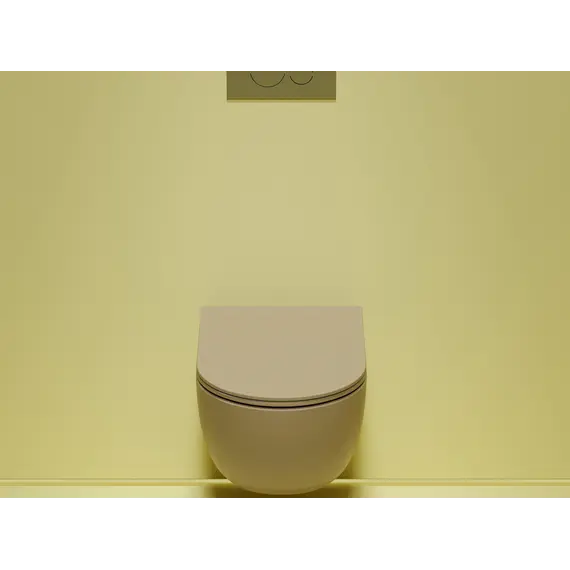 Подвесной унитаз Ceramica Nova Modena Rimless (цвет Капучино Матовый)