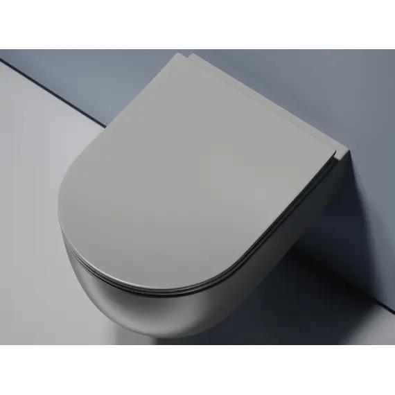 Подвесной унитаз Ceramica Nova Modena  Rimless (цвет Антрацит Матовый),