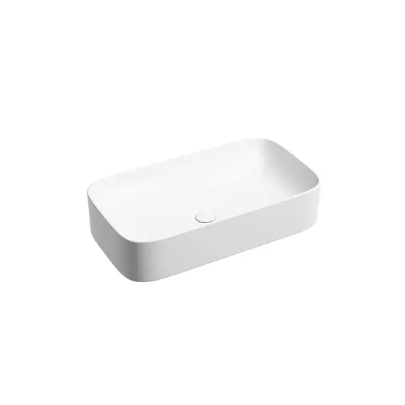 Умывальник чаша Ceramica Nova накладная ( Белый Матовый) Element 705*380*150мм