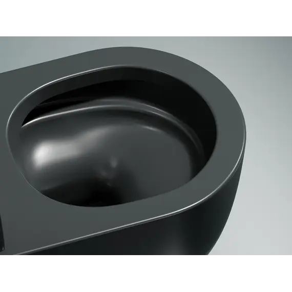 Подвесной унитаз Ceramica Nova Modena  Rimless (цвет Темный Антрацит Матовый),