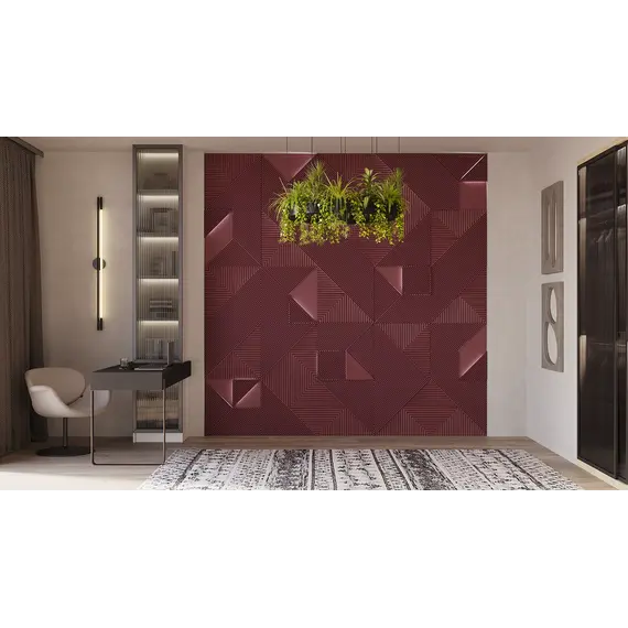 Панель гипсовая 3D ARTPOLE WOODS K-1/2 + ( LED )