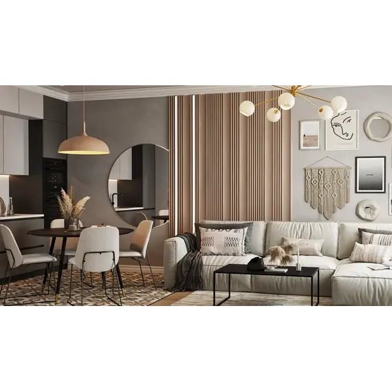 Панель гипсовая 3D ARTPOLE FUSION + ( LED )