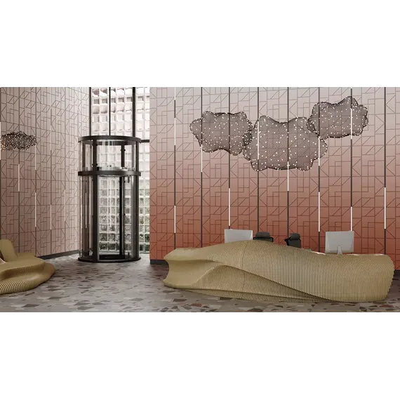 Панель гипсовая 3D ARTPOLE SPLIT + ( LED )  platinum (классика/мат/глянец)