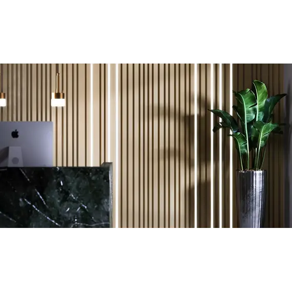 Панель гипсовая 3D ARTPOLE BARCODE BIG 1 +  ( LED )