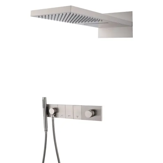 Встраиваемая душевая система  Boheme ZODIAC 132-NB сталь