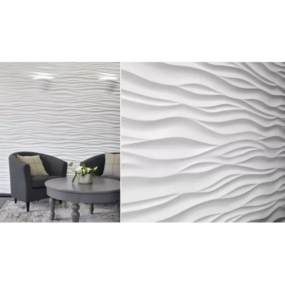 Панель гипсовая 3D ARTPOLE  SILK 1/2/LED