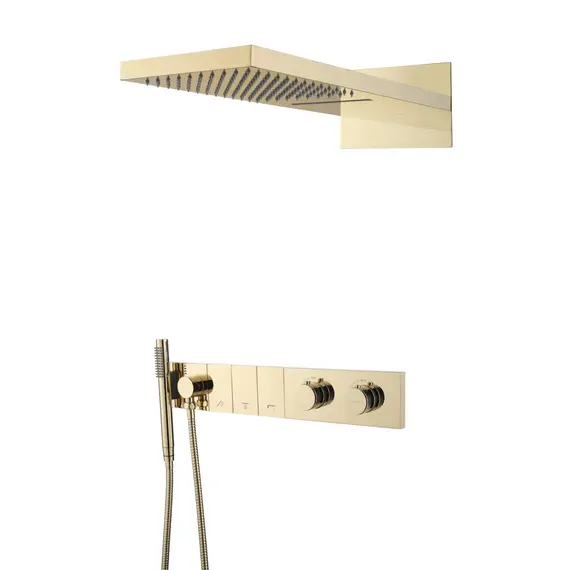 Встраиваемая  душевая система Boheme ZODIAC 133-G золото