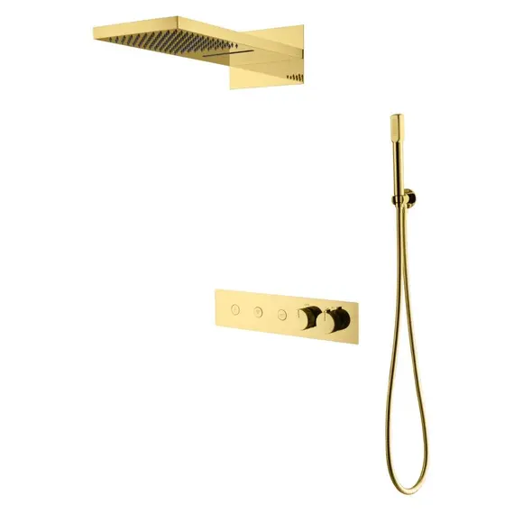 Встраиваемая  душевая система с термостатом Boheme FUSION 131-G