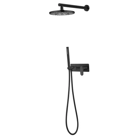 Душевая система встраиваемая  BOHEME Spectre черный матовый 454-B