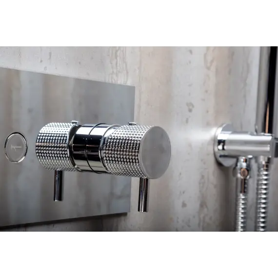 Душевая система скрытого монтажа со смесителем верхним и ручным душем BOHEME FUSION хром 130-CR