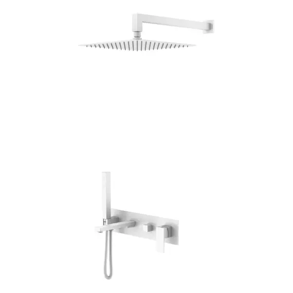 Душевая система встраиваемая  Boheme Qubic 474-MW Matt White