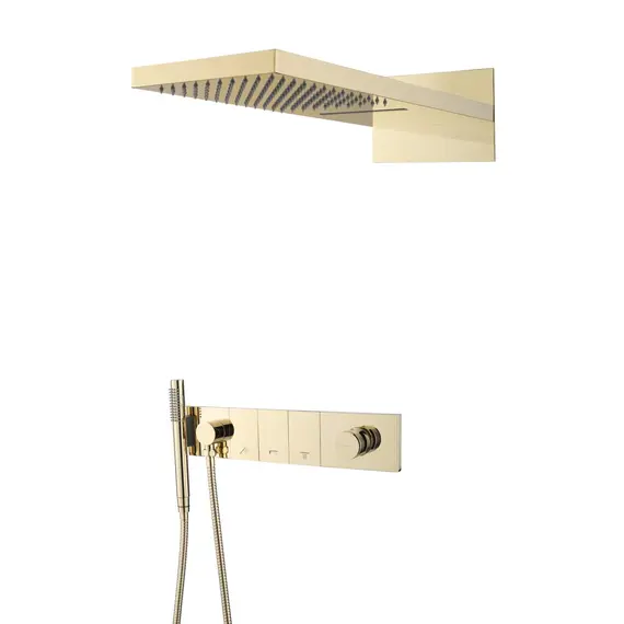 Встраиваемая душевая система  Boheme ZODIAC 132-G золото