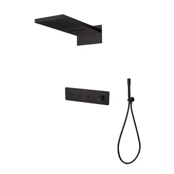 Встраиваемая  душевая система с изливом Boheme FUSION 130-2-B