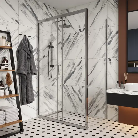 Душевой угол  GLORIA120  Ceruttispa без поддона (80x120x195)
