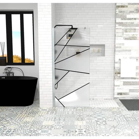 Душевая перегородка  PICK T90 Ceruttispa без поддона (90x190)