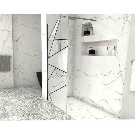 Душевая перегородка  PICK T90B  Ceruttispa без поддона (90x190)