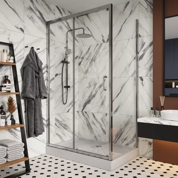 Душевой угол  GLORIA120  Ceruttispa без поддона (80x120x195)