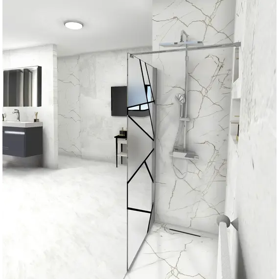 Душевая перегородка  PICK T90 Ceruttispa без поддона (90x190)