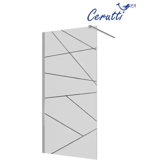 Душевая перегородка  PICK T90 Ceruttispa без поддона (90x190)