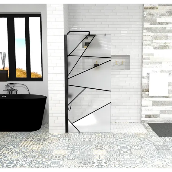 Душевая перегородка  PICK T90B  Ceruttispa без поддона (90x190)