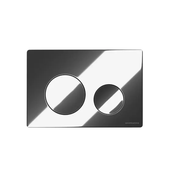 Кнопка смыва CERAMICANOVA Balance, клавиши Circle, цвет хром глянцевый, арт. CN12-001CH