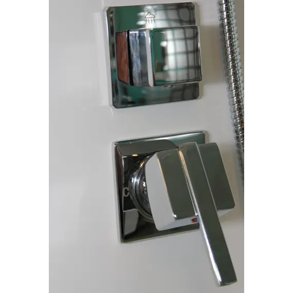 Кабина CHIKA901T душевая без крыши Ceruttispa (90x90x215-225)