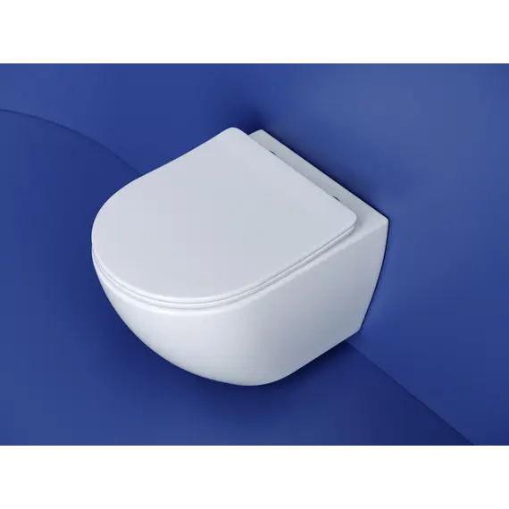 Подвесной унитаз CERAMICANOVA Metropol безободковый, смыв торнадо