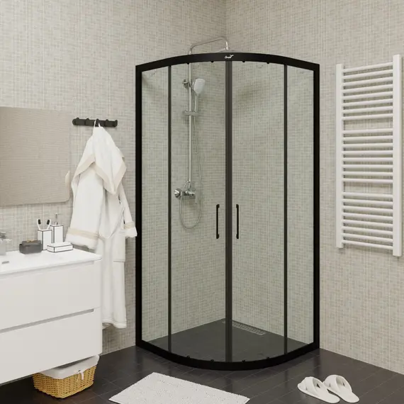 Душевое ограждение Ceruttispa  VIVA90B/100B  без поддона (90x90/100х100)