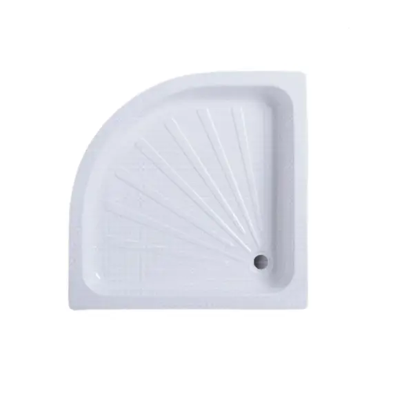 Поддон R90 Ceruttispa полукруглый (90х90х12)