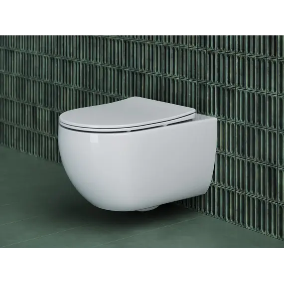 Подвесной унитаз CERAMICANOVA Long Rimless