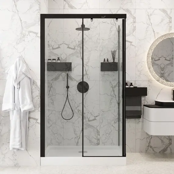 Душевой угол MARBELLA 120B L/R  Ceruttispa без поддона (80x120x190)