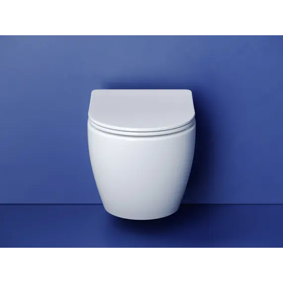 Подвесной унитаз CERAMICANOVA Metropol безободковый, смыв торнадо