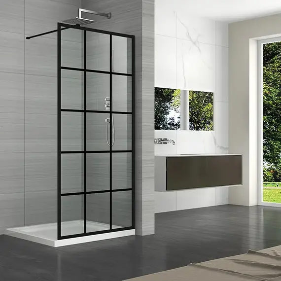 Душевая перегородка  MUZA T80/100 Ceruttispa без поддона (80x195)