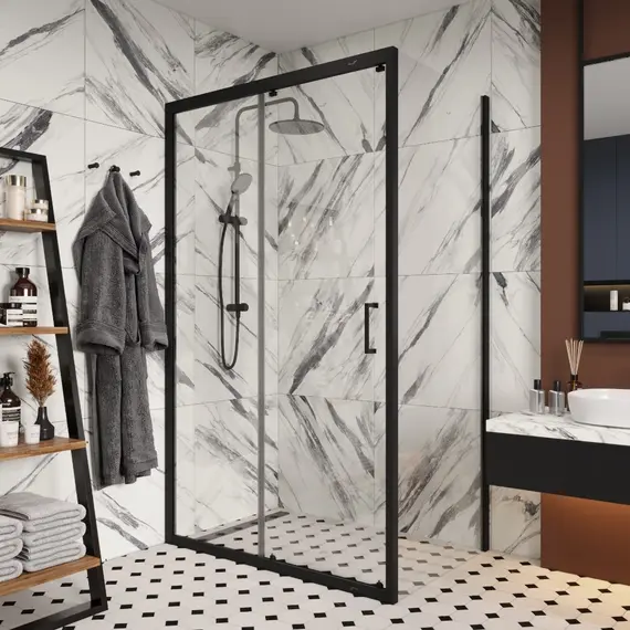 Душевой угол  GLORIA120B Ceruttispa без поддона (80x120x195)