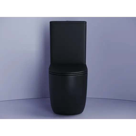 Напольный пристенный унитаз CERAMICANOVA Metropol Rimless