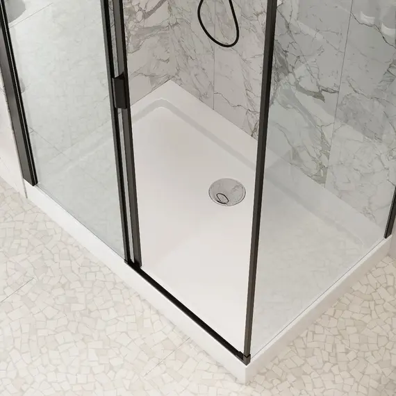 Душевой угол MARBELLA 120B L/R  Ceruttispa без поддона (80x120x190)