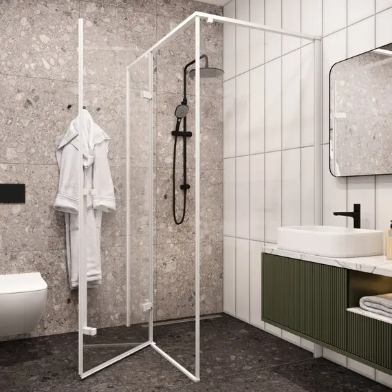 Душевой угол  C1AW  Ceruttispa без поддона (120x90x195)