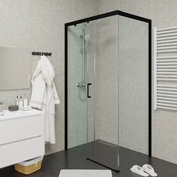 Душевой угол  VITO110B-L/R  Ceruttispa без поддона (80x110x195)